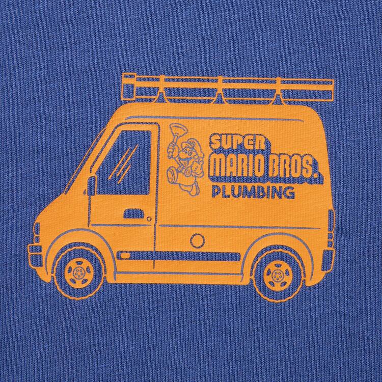 Uniqlo The Super Mario Bros Movie Ut Grafika Tricko Detske Modre | FRMTPO-519