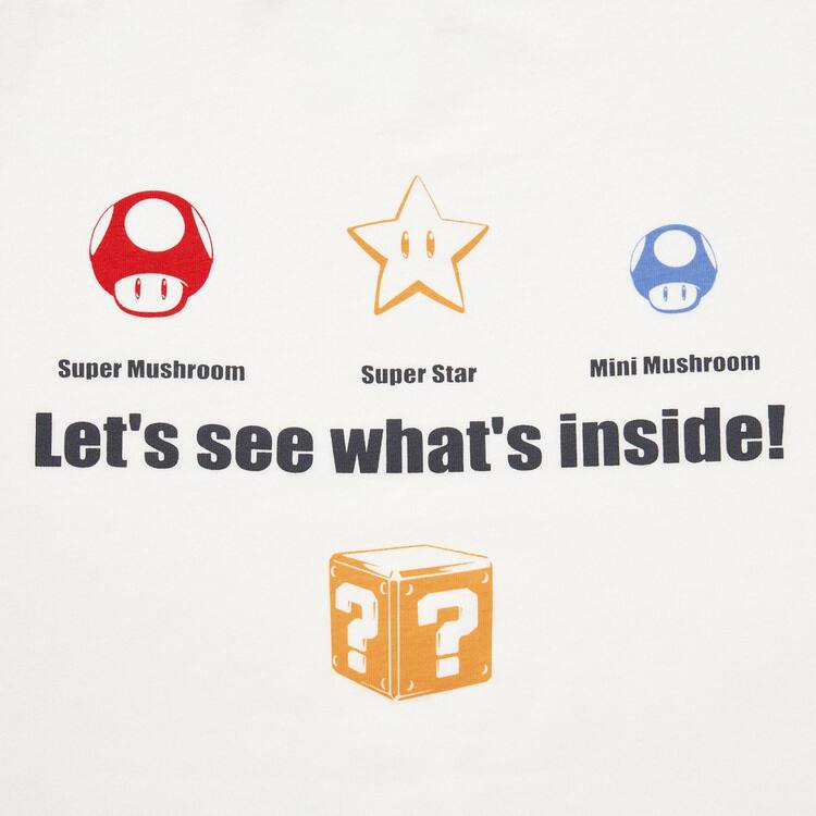 Uniqlo The Super Mario Bros Movie Ut Grafika Tricko Detske Biele | FXLEYC-916