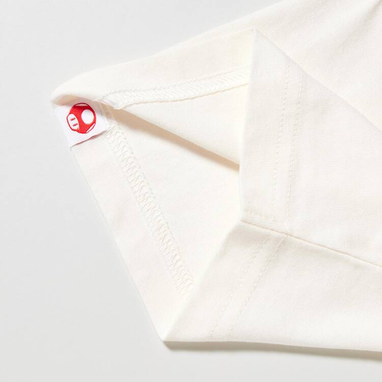 Uniqlo The Super Mario Bros Movie Ut Grafika Tricko Detske Biele | FXLEYC-916