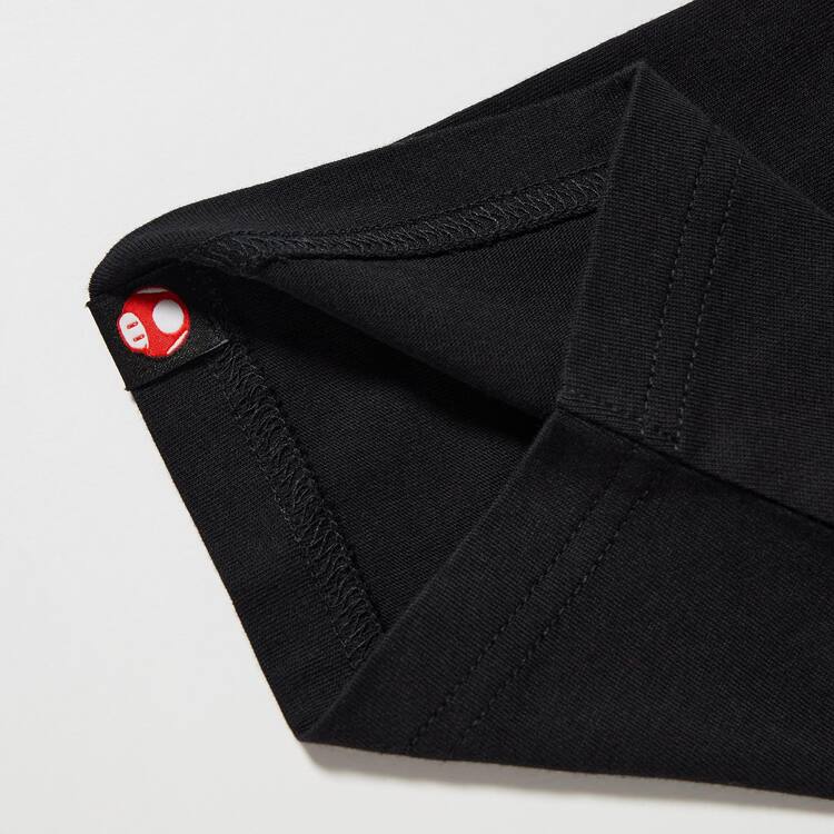 Uniqlo The Super Mario Bros Movie Ut Grafika Tricko Detske Čierne | ITCKWU-946