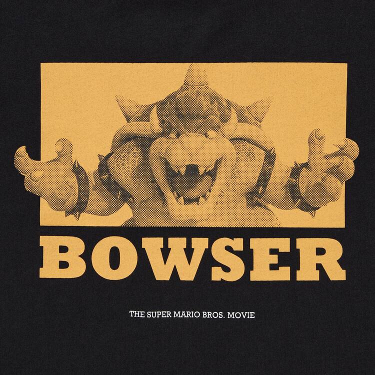 Uniqlo The Super Mario Bros Movie Ut Grafika Tricko Detske Čierne | ITCKWU-946