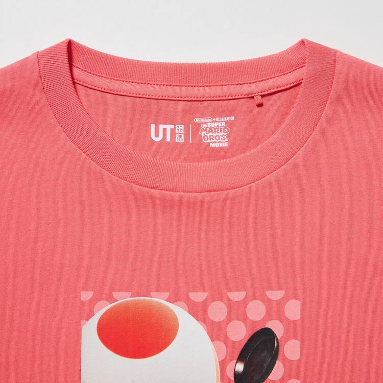 Uniqlo The Super Mario Bros Movie Ut Grafika Tricko Detske Červené | LHIOGA-650