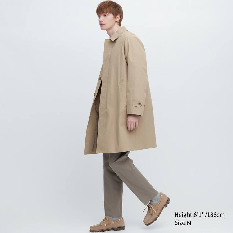 Uniqlo Three-way Single Breasted Kabáty Panske Béžové | ZNSXCM-803