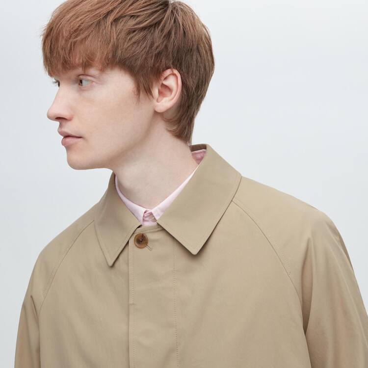 Uniqlo Three-way Single Breasted Kabáty Panske Béžové | ZNSXCM-803