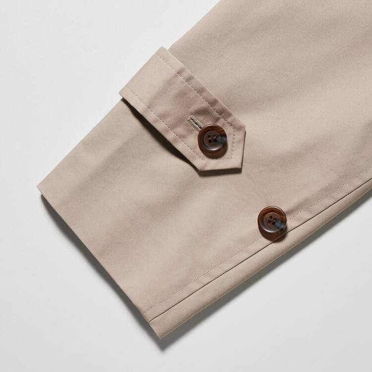 Uniqlo Trench Kabáty Damske Béžové | AQLBKC-539