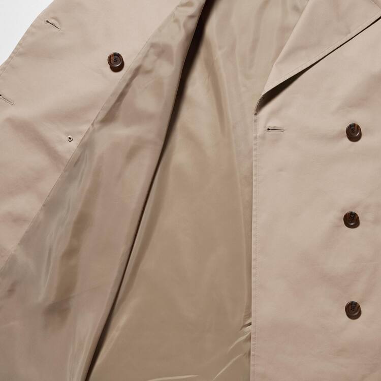 Uniqlo Trench Kabáty Damske Béžové | AQLBKC-539