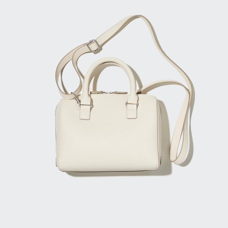 Uniqlo Two-way Boston Tasky Damske Biele | MFCYPT-790