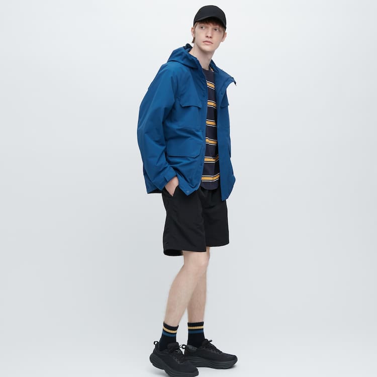 Uniqlo Two-way Stretch Caps Panske Čierne | LJCZMD-042