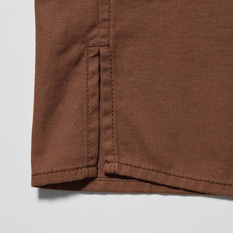 Uniqlo U 3/4 Sleeved Saty Damske Hnede | NVHMAE-097