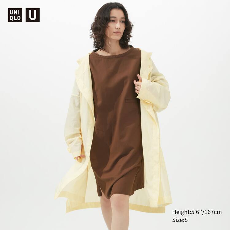 Uniqlo U 3/4 Sleeved Saty Damske Hnede | NVHMAE-097