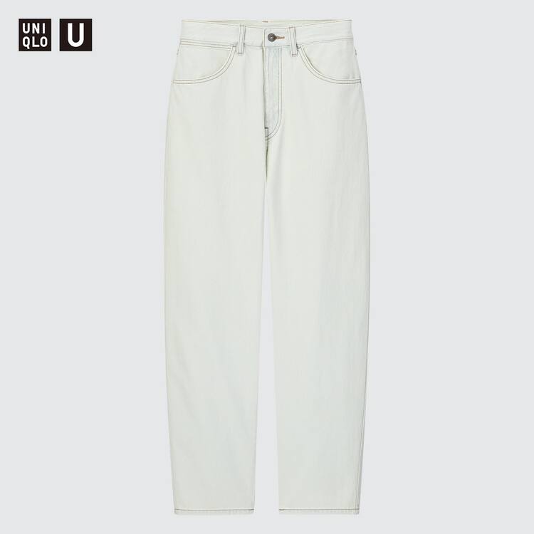 Uniqlo U Curved Džínsy Damske Biele | TPYRJB-215