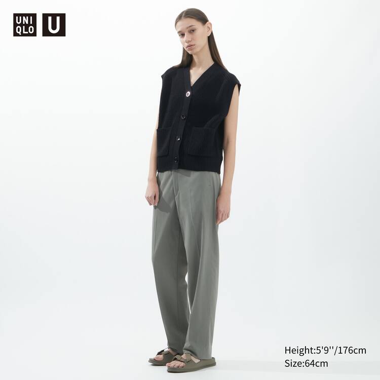 Uniqlo U Jersey Suit Nohavice Damske Siva | PXVTBY-043