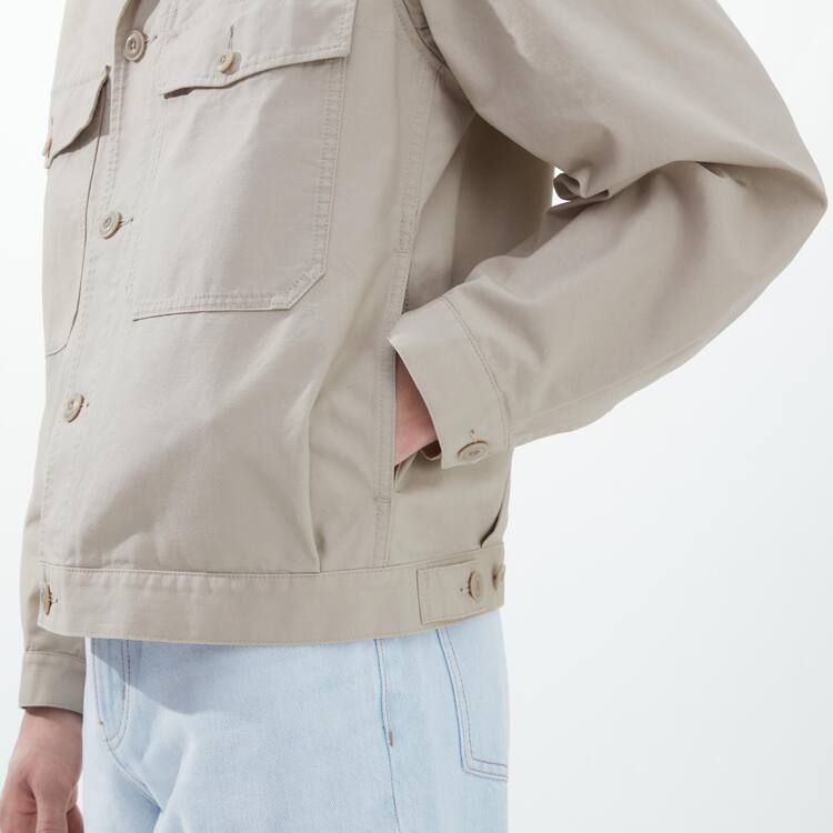 Uniqlo U Kratke Bundy Panske Béžové | CWVOFS-934
