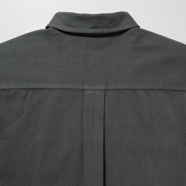 Uniqlo U Oversized Kratke Sleeved Pracovná Kosele Damske Tmavo Siva | LRNIYE-786