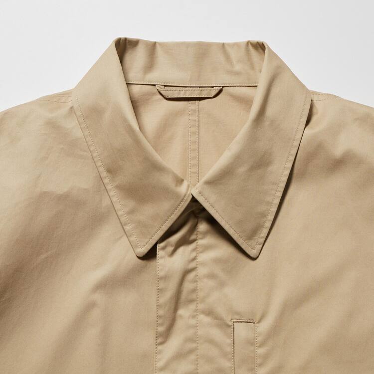 Uniqlo U Oversized Utility Bundy Panske Béžové | PLCFGS-750