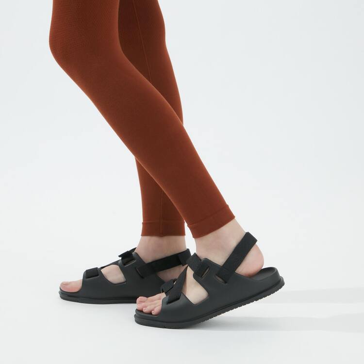 Uniqlo U Sandále Damske Čierne | AKPCLR-802