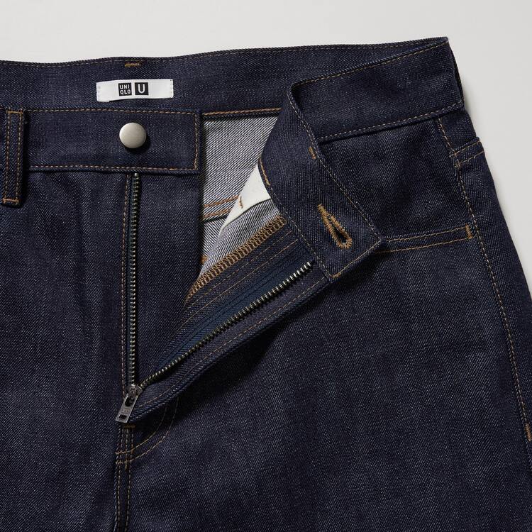 Uniqlo U Selvedge Regular Fit Džínsy Panske Námornícka Modrá | OXISGH-684