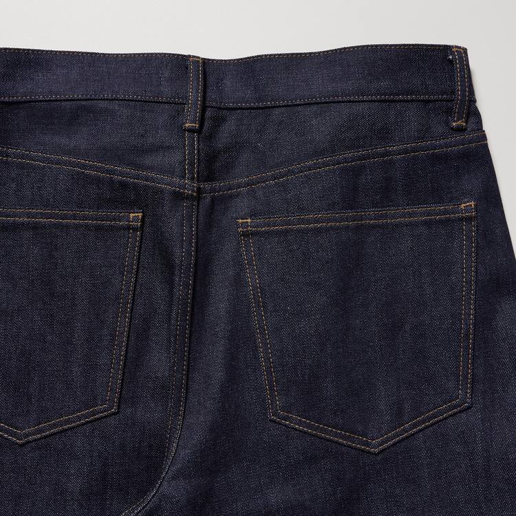 Uniqlo U Selvedge Regular Fit Džínsy Panske Námornícka Modrá | OXISGH-684