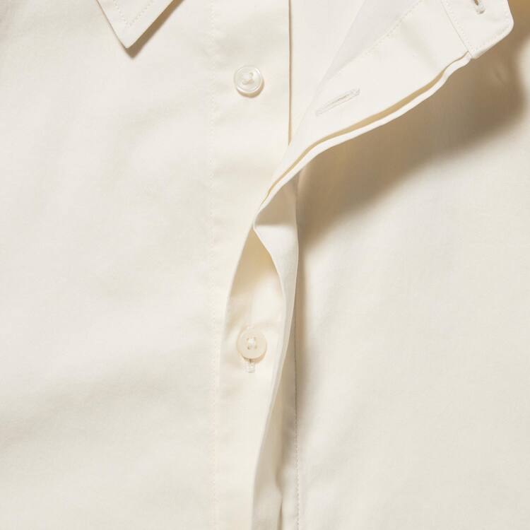 Uniqlo U Stretch Kosele Damske Biele | OFLPDN-482