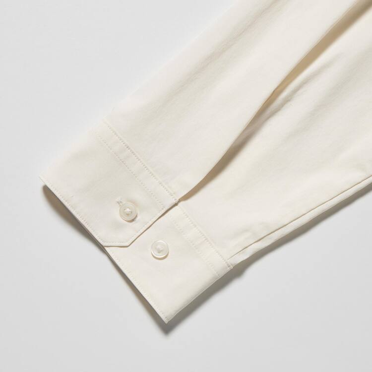 Uniqlo U Stretch Kosele Damske Biele | OFLPDN-482