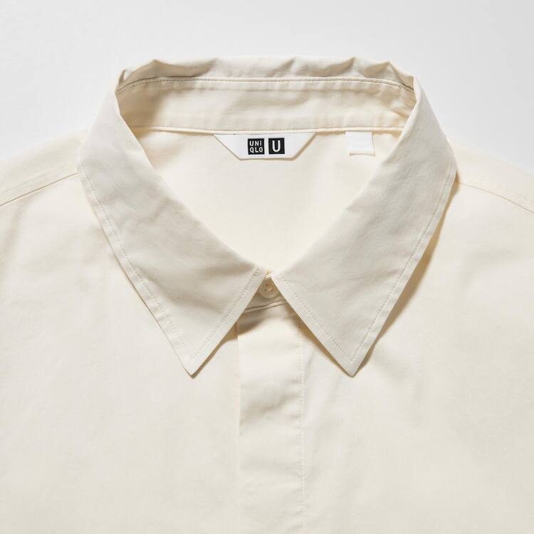 Uniqlo U Stretch Kosele Damske Biele | OFLPDN-482