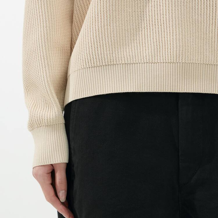 Uniqlo U V Neck Pleteniny Damske Béžové | JFKMYU-985