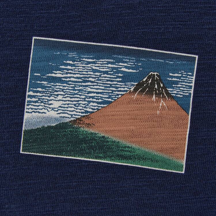 Uniqlo Ukiyo-e Masters Ut Grafika Tricko Panske Námornícka Modrá | QJLNHT-610