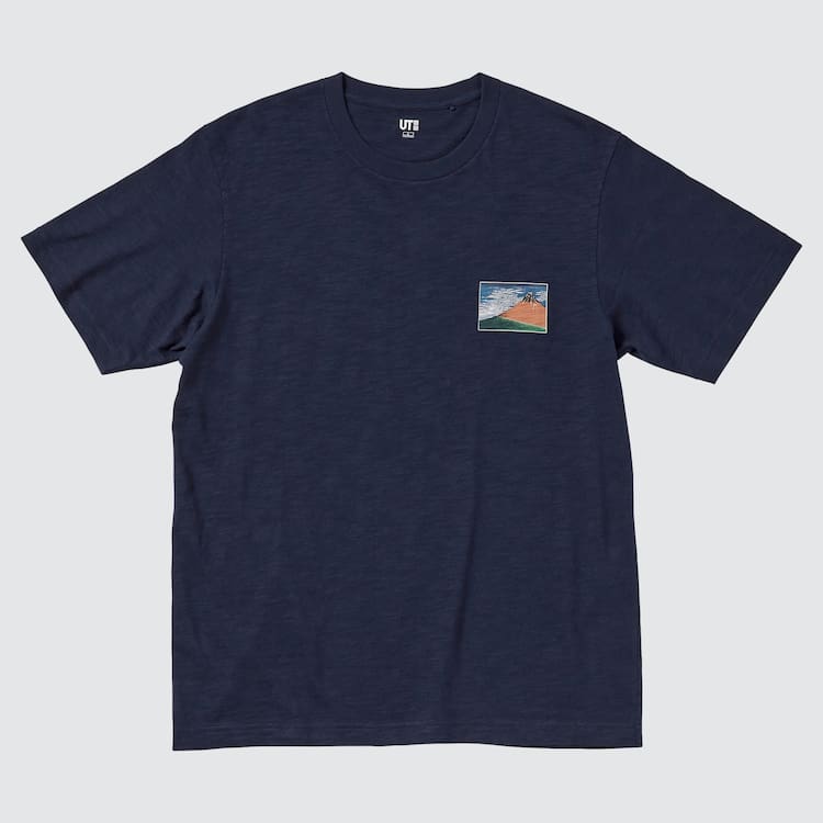 Uniqlo Ukiyo-e Masters Ut Grafika Tricko Panske Námornícka Modrá | QJLNHT-610