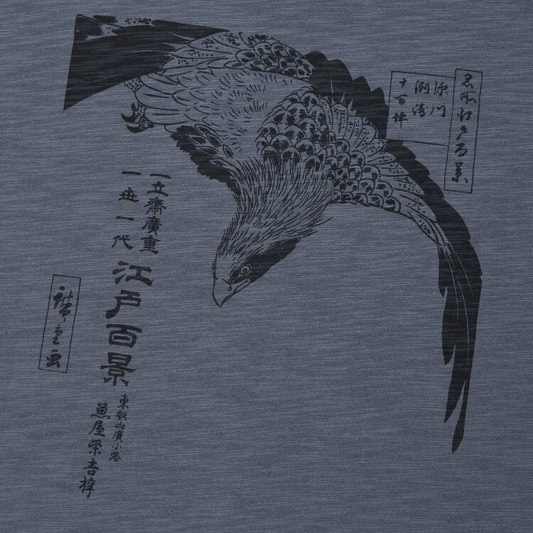 Uniqlo Ukiyo-e Masters Ut Grafika Tricko Panske Siva | YDRVPW-710