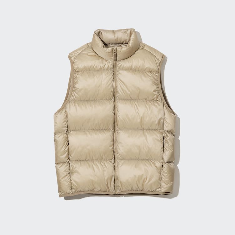 Uniqlo Ultra Light Down Bundy Panske Béžové | WTPGUN-265