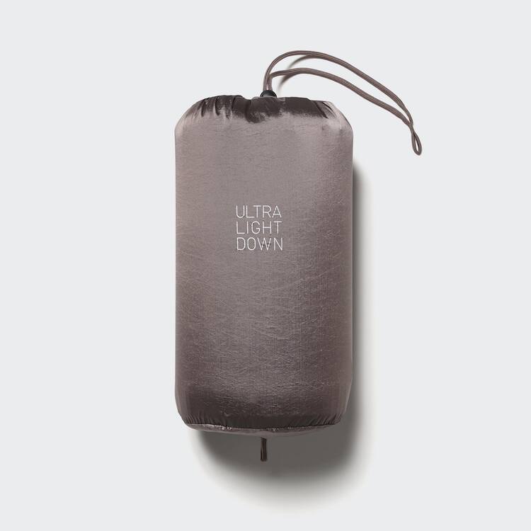Uniqlo Ultra Light Down Chambray Long Kabáty Damske Hnede | UELQWV-396
