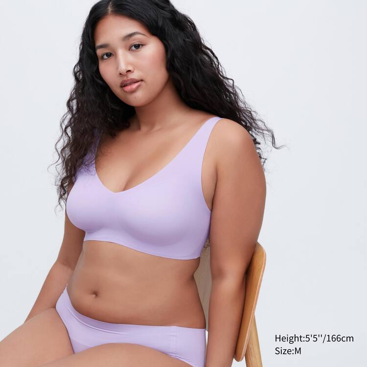 Uniqlo Ultra Relax Wireless Podprsenky Damske Nachový | VJIGMU-057
