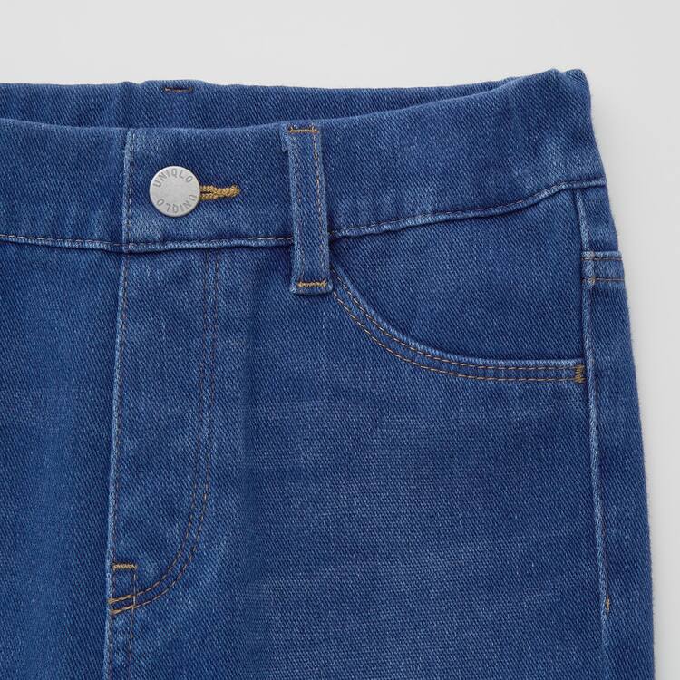 Uniqlo Ultra Stretch Denim (2021 Season) Džínsy Detske Modre | SXBGFK-927