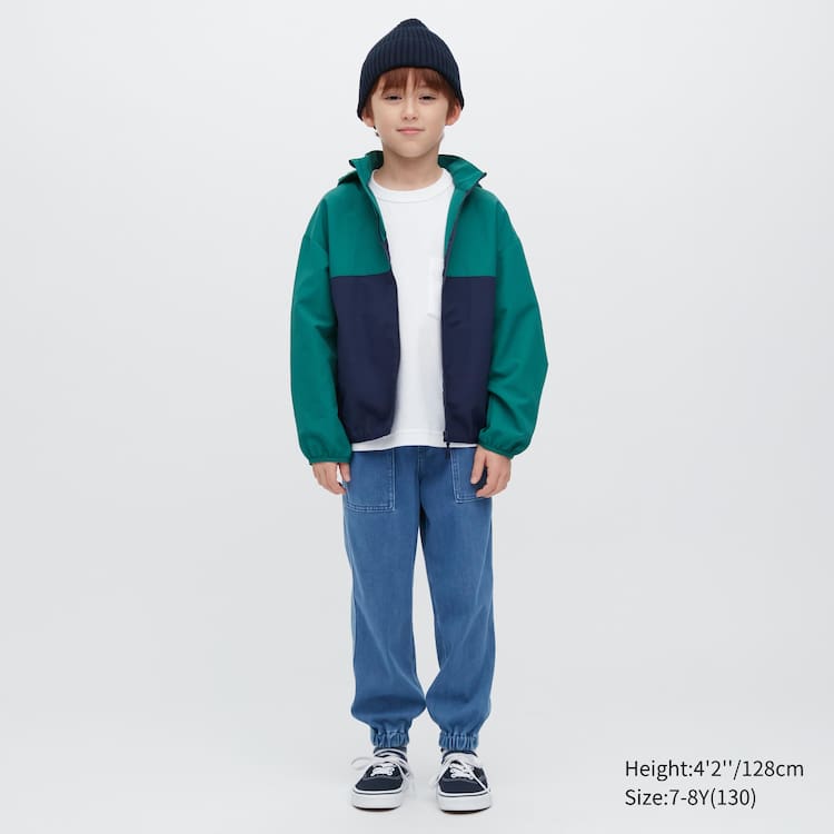 Uniqlo Ultra Stretch Denim Jogger Nohavice Detske Modre | CWRVIH-153