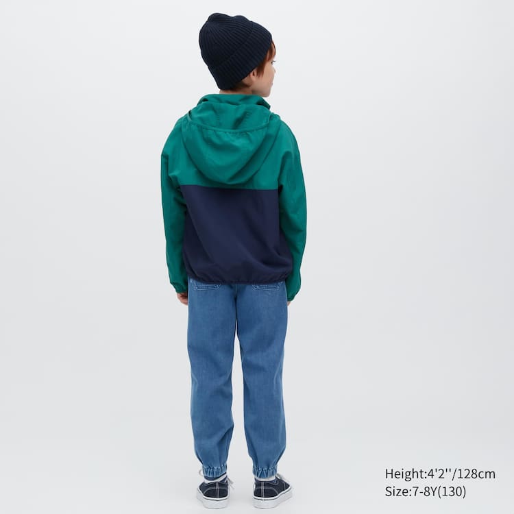Uniqlo Ultra Stretch Denim Jogger Nohavice Detske Modre | CWRVIH-153