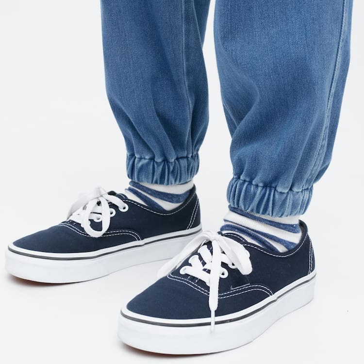 Uniqlo Ultra Stretch Denim Jogger Nohavice Detske Modre | CWRVIH-153