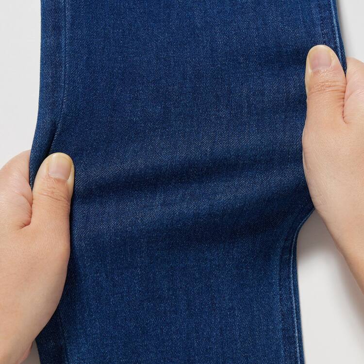 Uniqlo Ultra Stretch Denim (Long) Nohavice Damske Modre | FKDGVW-362