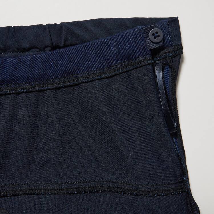 Uniqlo Ultra Stretch Denim Maternity Leginy Damske Modre | MDLJCY-807