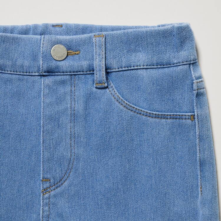 Uniqlo Ultra Stretch Denim (With Back Pockets) Jogger Nohavice Detske Modre | VJLRXT-180