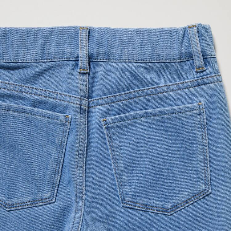 Uniqlo Ultra Stretch Denim (With Back Pockets) Jogger Nohavice Detske Modre | VJLRXT-180
