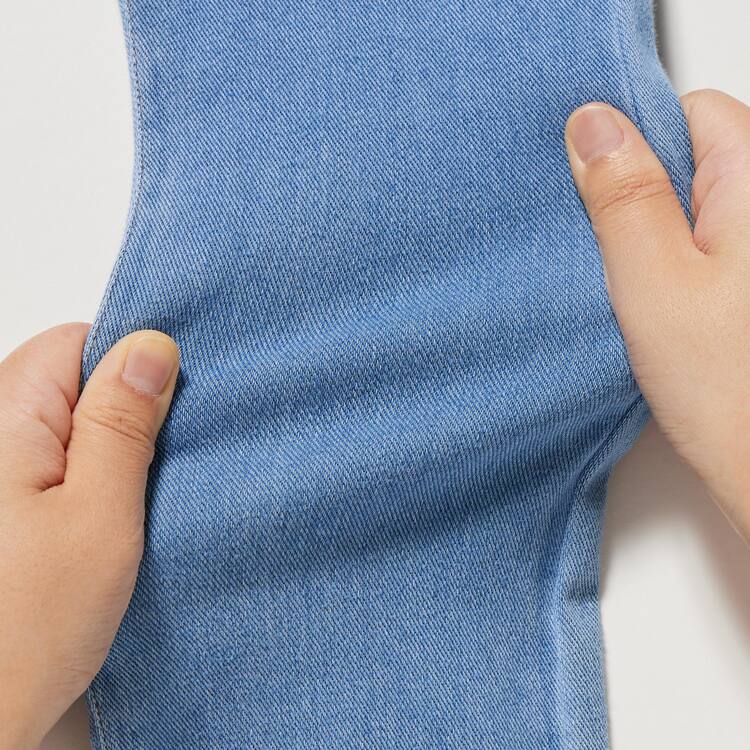 Uniqlo Ultra Stretch Denim (With Back Pockets) Jogger Nohavice Detske Modre | VJLRXT-180