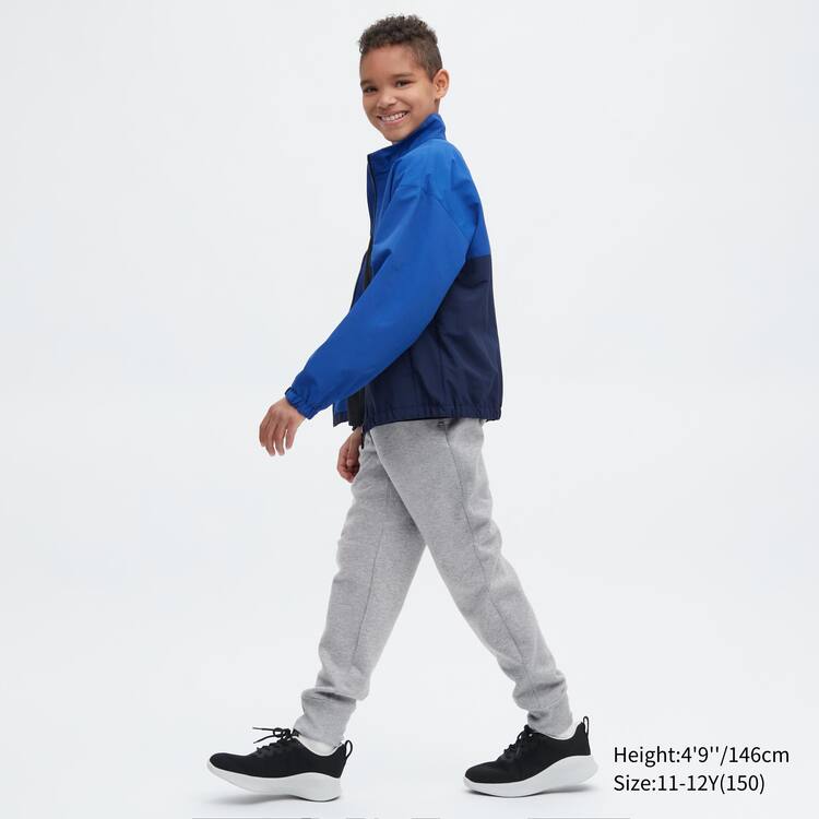 Uniqlo Ultra Stretch Dry Jogger Nohavice Detske Siva | ACFJYI-834