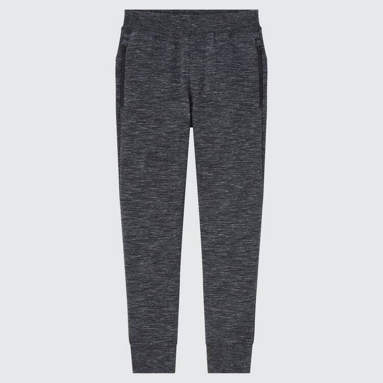 Uniqlo Ultra Stretch Dry Jogger Nohavice Detske Tmavo Siva | ILEMFZ-370