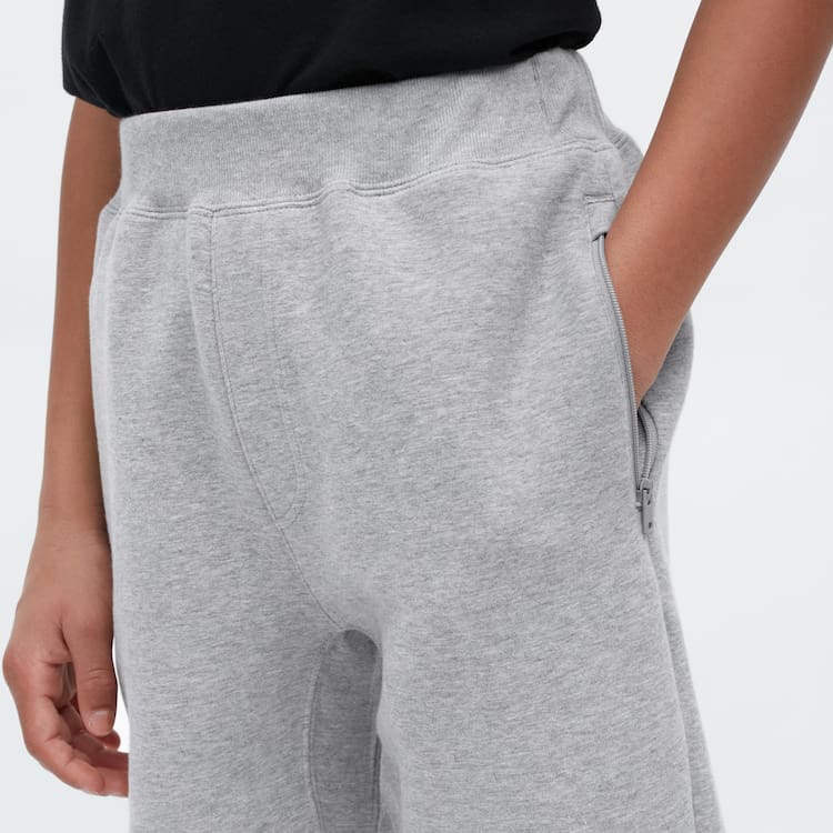 Uniqlo Ultra Stretch Dry Jogger Nohavice Detske Siva | PQEGLX-587