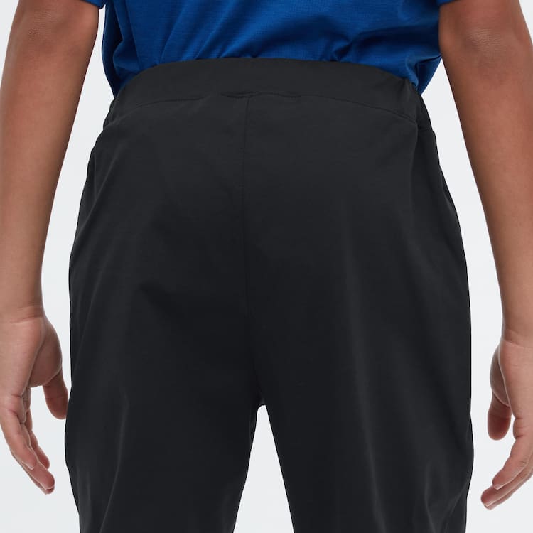 Uniqlo Ultra Stretch Dry-ex Active Jogger Nohavice Detske Čierne | DMCPZV-786