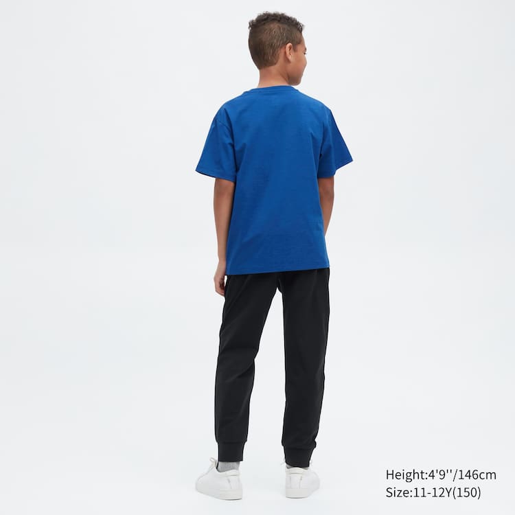 Uniqlo Ultra Stretch Dry-ex Active Jogger Nohavice Detske Čierne | DMCPZV-786