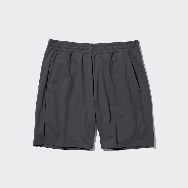 Uniqlo Ultra Stretch Dry-ex Sortky Panske Siva | INESPZ-697