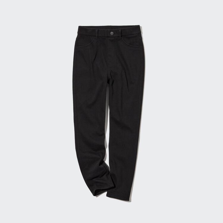 Uniqlo Ultra Stretch High Rise Cropped Fit Nohavice Damske Čierne | VUHJZS-581