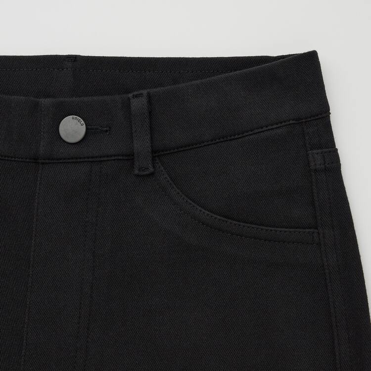 Uniqlo Ultra Stretch High Rise Cropped Fit Nohavice Damske Čierne | VUHJZS-581