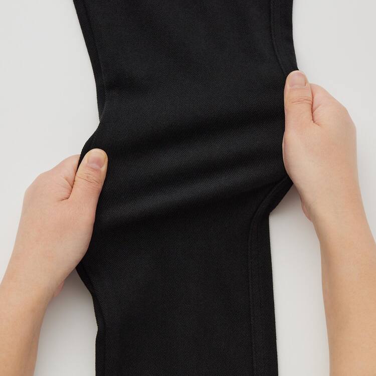 Uniqlo Ultra Stretch High Rise Cropped Fit Nohavice Damske Čierne | VUHJZS-581